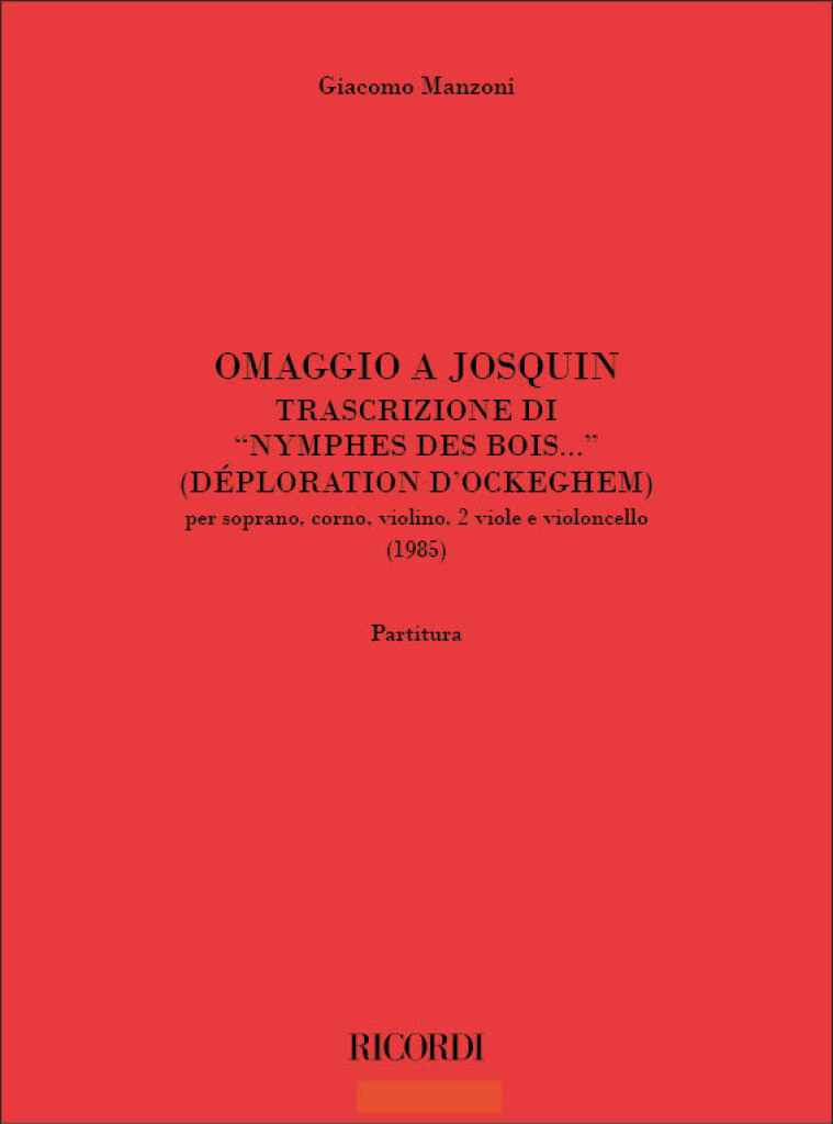 Omaggio a Josquin
